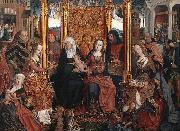 unknow artist The Holy Kinship Altarpiece France oil painting artist